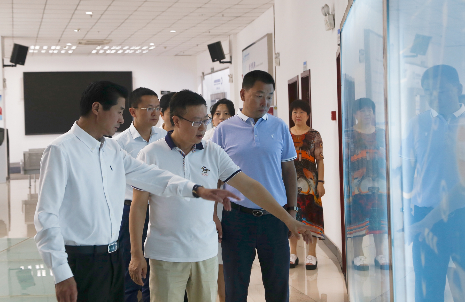 廖克全副市长到市中小企业公共服务平台调研指导工作