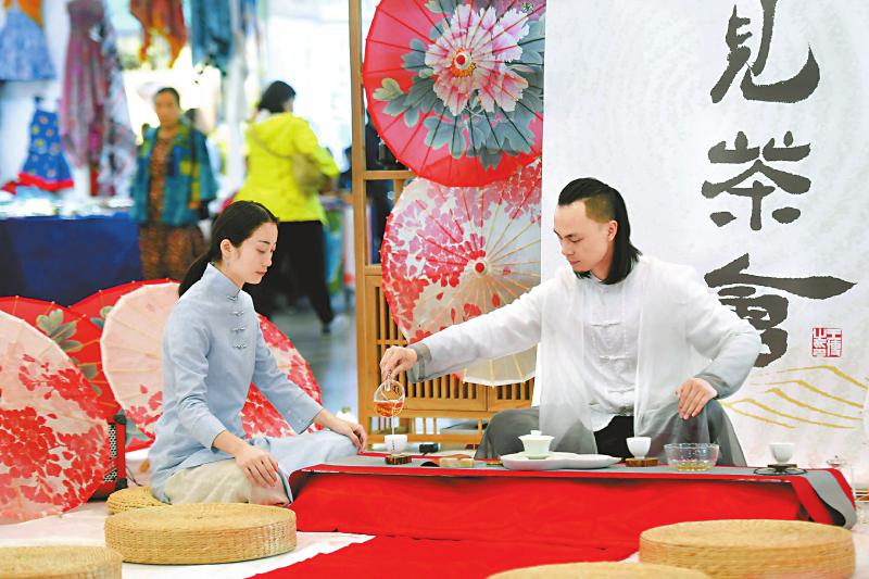 首设“出口馆” 川茶大步进军国际市场
