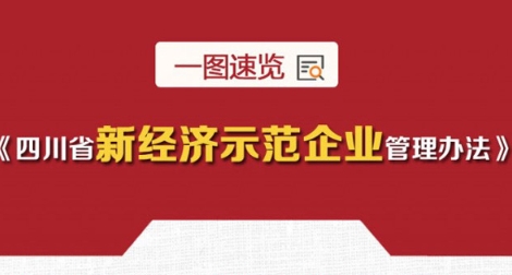 解读丨一图速览 四川省新经济示范企业管理办法这些亮点值得关注